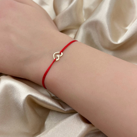 Brățară Mărțișor cu Inimioară din Aur 14K [2]