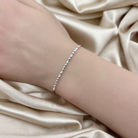 BRĂȚĂRI MĂRȚIȘOR - Bratara Martisor cu Mesaj TE IUBESC in Codul Morse