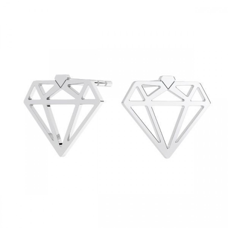 Cercei Diamante din Argint 925 [1]