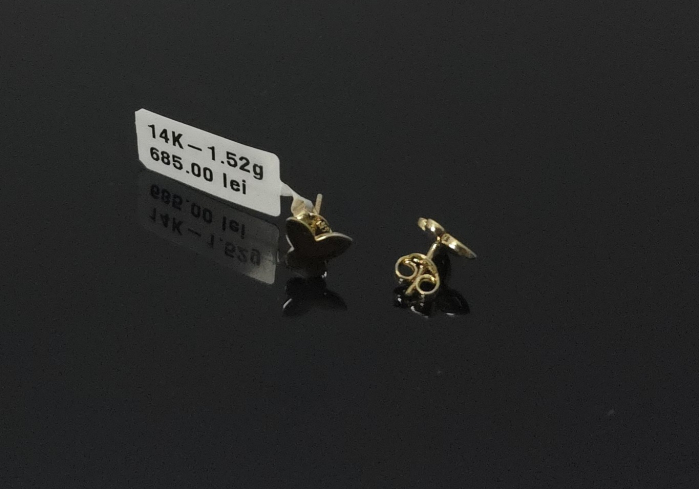 Cercei Aur Galben 14k [1]