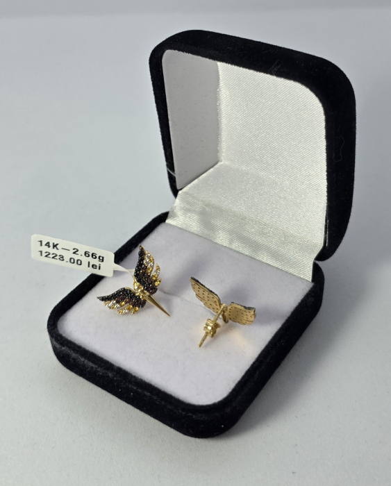 Cercei Aur Galben 14k [1]