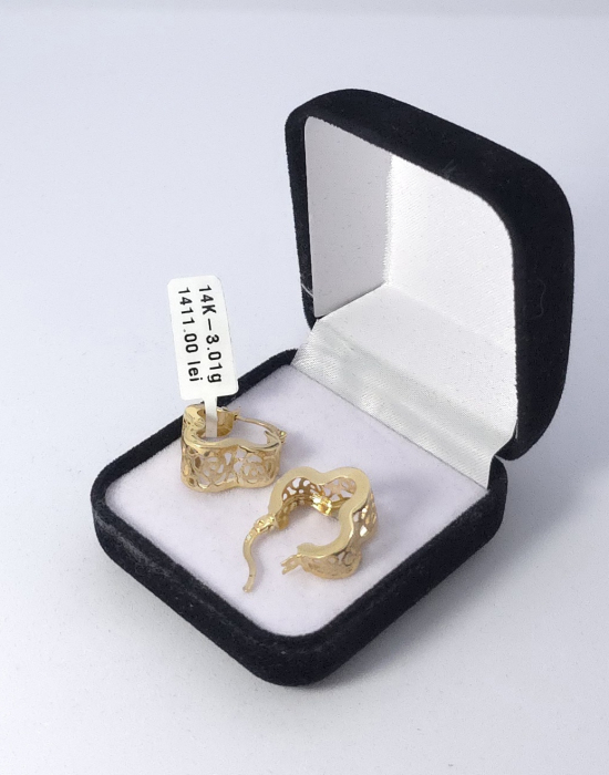 Cercei Aur Galben 14k [1]