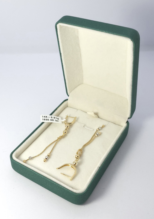 Cercei Aur Galben 14k [1]
