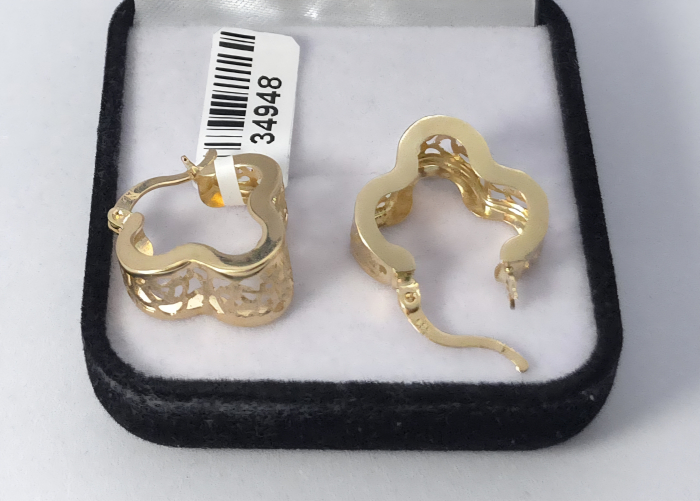 Cercei Aur Galben 14k [2]