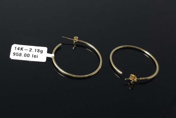 Cercei Aur Galben 14k [1]
