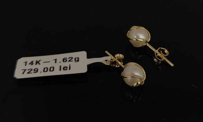 Cercei Aur Galben 14k [1]