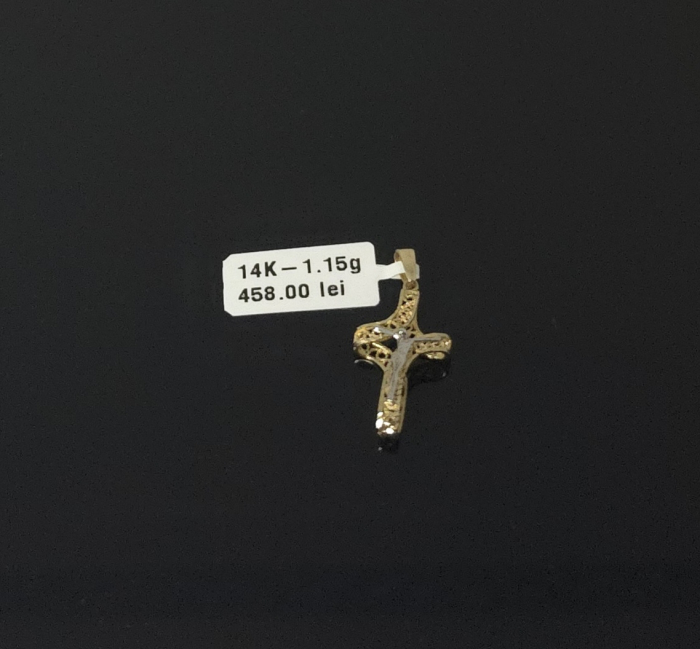 Pandantiv aur galben 14k [1]
