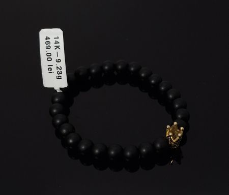 Bijuterii Aur Dama - Bratara Snur  Reglabil 14k