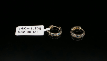 Bijuterii Aur Dama - Cercei Aur 14K
