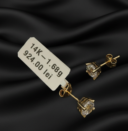 Cercei - Cercei Aur Galben 14k