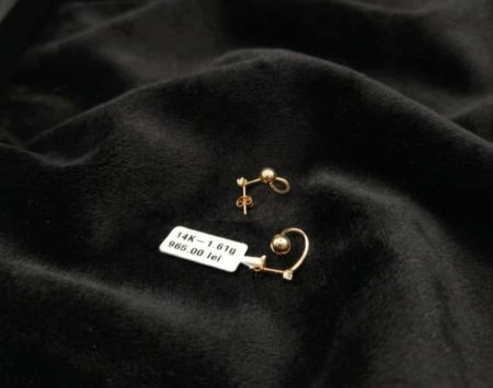 Cercei - Cercei Aur Galben 14k