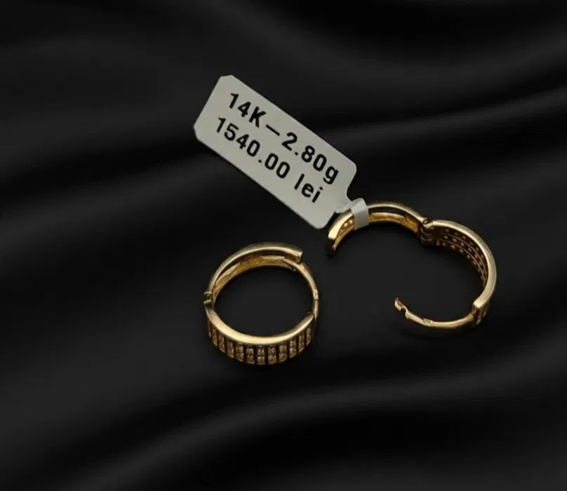 Cercei - Cercei aur galben 14k