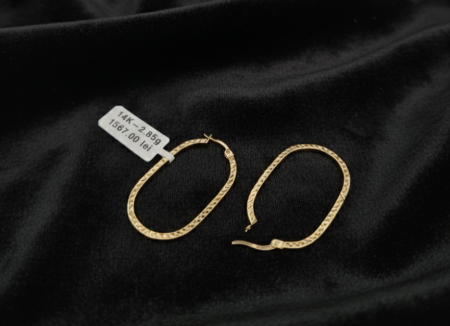 Cercei - Cercei Aur Galben 14k