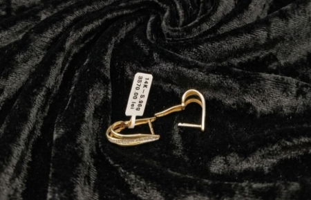 Bijuterii Aur Dama - Cercei Aur Galben 14k