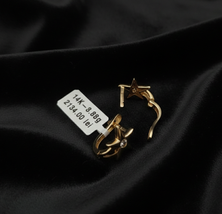 Cercei - Cercei aur galben 14k