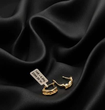 Cercei - Cercei Aur Galben 14k