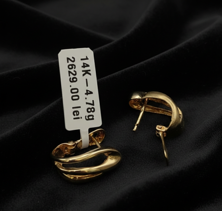 Cercei - Cercei Aur Galben 14k