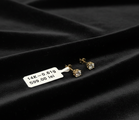 Cercei - Cercei Aur Galben 14k