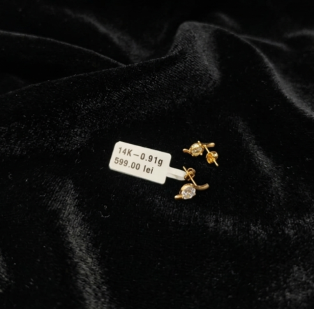 Cercei - Cercei Aur Galben 14k