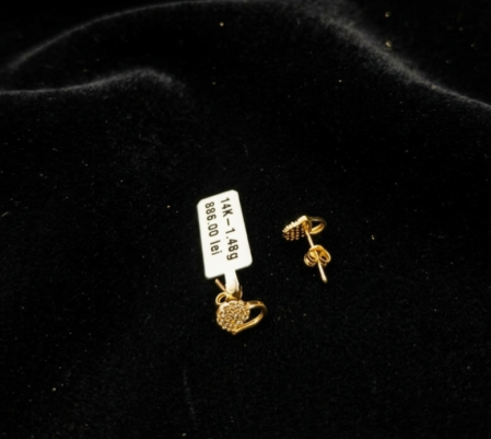 Cercei - Cercei Aur Galben 14k