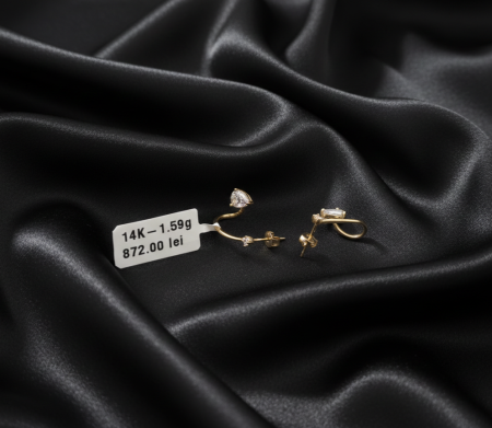 Cercei - Cercei Aur Galben 14k