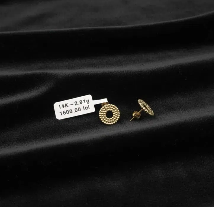 Cercei - Cercei aur galben 14k