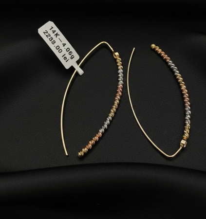 Cercei - Cercei Aur Galben 14k