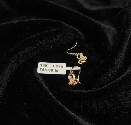 Cercei - Cercei Aur Galben 14k