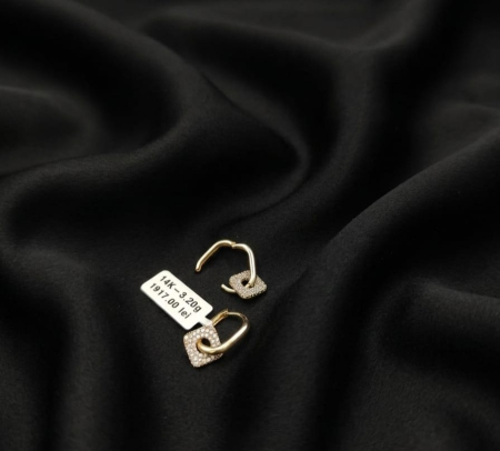 Cercei - Cercei Aur Galben 14k