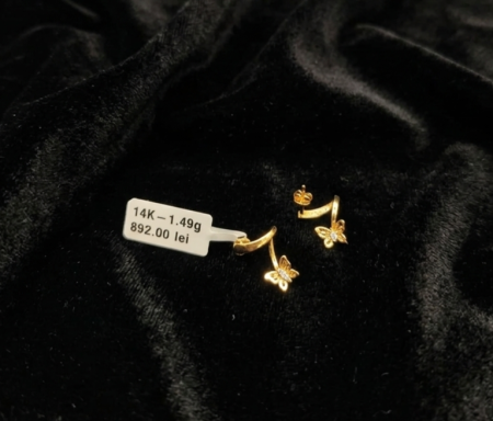 Cercei - Cercei Aur Galben 14k