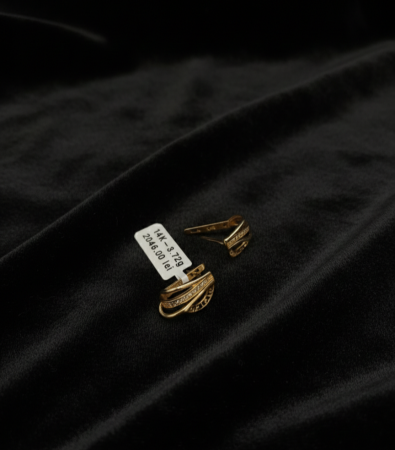 Cercei - Cercei aur galben 14k