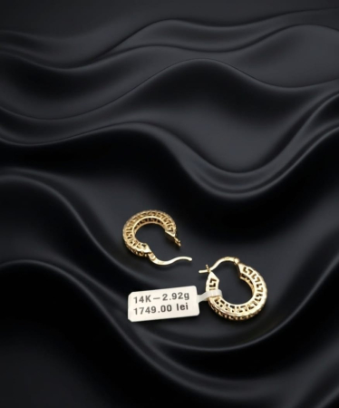Cercei - Cercei Aur Galben 14k
