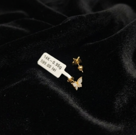 Cercei - Cercei Aur Galben 14k