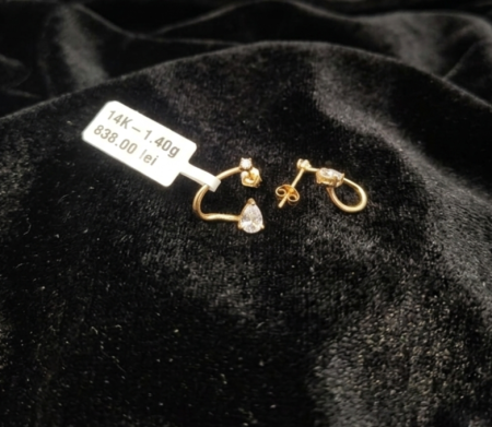 Cercei - Cercei Aur Galben 14k