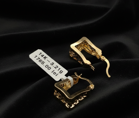 Cercei - Cercei Aur Galben 14k