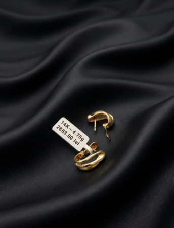 Cercei - Cercei Aur Galben 14k