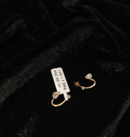 Cercei - Cercei Aur Galben 14k