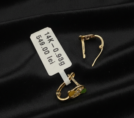 Cercei - Cercei Aur Galben 14k