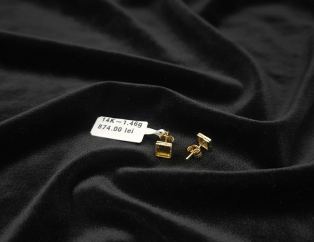 Cercei - Cercei aur galben 14k