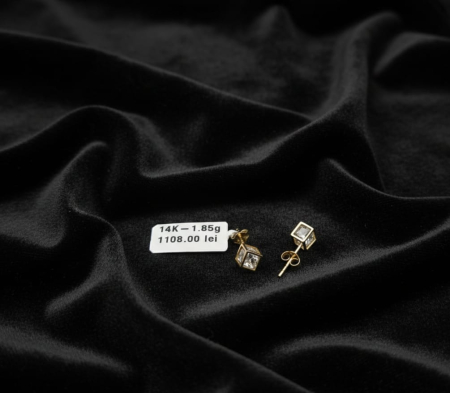 Cercei - Cercei aur galben 14k