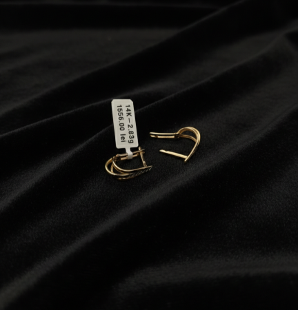 Cercei - Cercei aur galben 14k