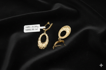 Cercei - Cercei Aur Galben 14k