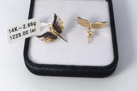 Cercei Aur Galben 14k [1]