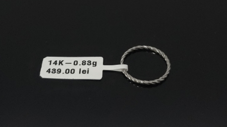 Bijuterii Aur Dama - Inel Aur Alb 14k