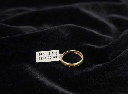 Bijuterii Aur Barbat - Inel Aur Galben 14k