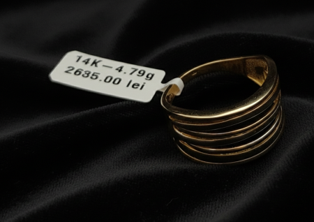 Bijuterii Aur Dama - Inel aur galben 14k