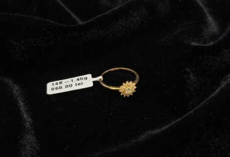 Bijuterii Aur Dama - Inel Aur Galben 14k