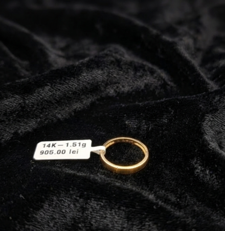 Bijuterii Aur Dama - Inel Aur Galben 14k