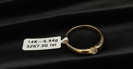 Bijuterii Aur Dama - Inel Aur Galben 14k