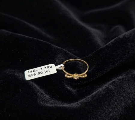 Bijuterii Aur Dama - Inel Aur Galben 14k